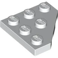 Wedge Plate 3 x 3 Cut Corner