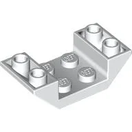 Brick Sloped Inverted 45° 4 x 2 Double with 2 x 2 Recessed
