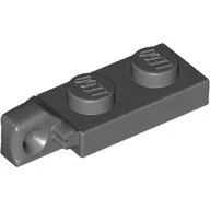 Hinge Plate 1 x 2 Locking with 1 Finger On End, with Groove