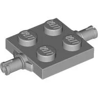 Plate Special 2 x 2 with Wheel Holders