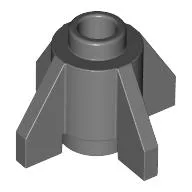 Brick Round 1 x 1 with Fins, Open Stud