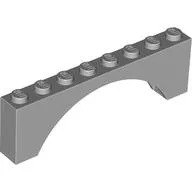 Brick Arch 1 x 8 x 2