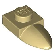 Plate Special 1 x 1 with Tooth
