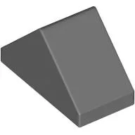 Brick Sloped 45° 2 x 1 Double with Inside Stud Holder