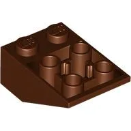 Brick Sloped Inverted 33° 3 x 2, Connections between Studs, Ovoid Bottom Pin