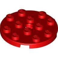 Plate Round 4 x 4 with Pin Hole