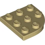 Plate Round Corner 3 x 3
