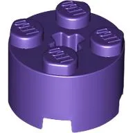 Brick Round 2 x 2 with Axle Hole