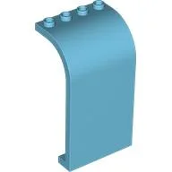 Panel 3 x 4 x 6 Curved Top