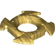 Ring 4 x 4 with 2 x 2 Opening and 4 Arrow Ends (Ninjago Spinner Crown)