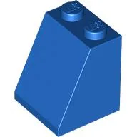 Brick Sloped 65° 2 x 2 x 2 with Bottom Tube