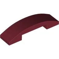 Brick Curved 4 x 1 Double with No Studs