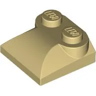 Brick Curved 2 x 2 x 2/3 Two Studs and Curved Slope End