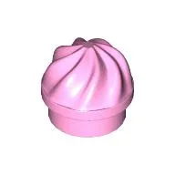 Plate Round 1 x 1 Swirled Top