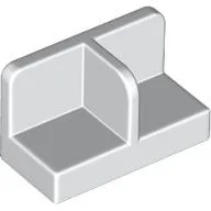 Panel 1 x 2 x 1 with Rounded Corners and Central Divider
