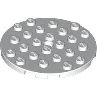 Plate Round 6 x 6 with Hole