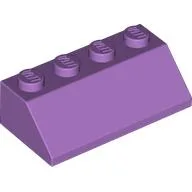 Brick Sloped 45° 2 x 4