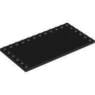 Plate Special 6 x 12 with Studs on 3 Edges