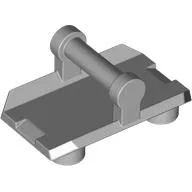 Plate Special / Shield Rectangular with 4 Studs, Handle