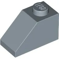 Brick Sloped 45° 2 x 1 with Bottom Pin