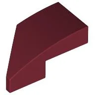 Brick Wedged, Curved 2 x 1 with Stud Notch Right