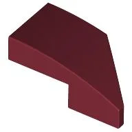 Brick Wedged, Curved 2 x 1 with Stud Notch Left