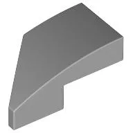Brick Wedged, Curved 2 x 1 with Stud Notch Right