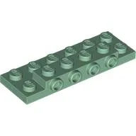 Plate Special 2 x 6 x 2/3 with 4 Studs on Side, 1 Support Wall on Bottom