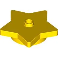 Plate Special 5-Point Star 4 x 4 2/3 with One Stud