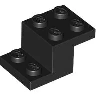 Bracket 3 x 2 x 1 1/3 with Pin Bottom
