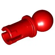 Technic Pin with Friction Ridges Lengthwise and Towball