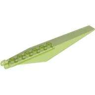 Hinge Plate 1 x 12 Locking with Angled Side Extensions and Tapered Ends, 7 Teeth