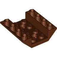 Brick Sloped Inverted 45° 4 x 4 Double with 4 x 2 Recessed, 2 Holes
