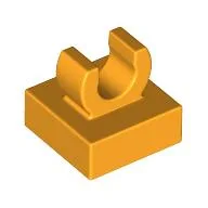Tile Special 1 x 1 with Clip with Rounded Edges