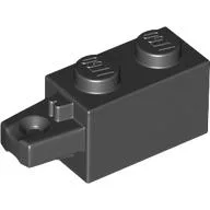 Hinge Brick 1 x 2 Locking with 1 Finger Horizontal End