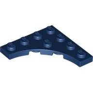 Plate Special 4 x 4 with 3 x 3 Quarter Round Cutout