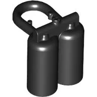 Minifig Neckwear Airtanks with Large Holes