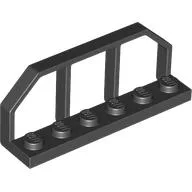 Plate Special 1 x 6 with Train Wagon End Fence