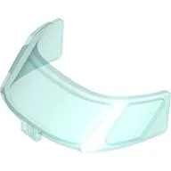 Glass for Aircraft Fuselage Curved Forward 6 x 10 Top