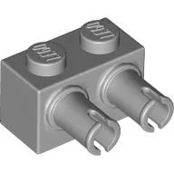 Brick Special 1 x 2 with 2 Pins, Square Pin Holes