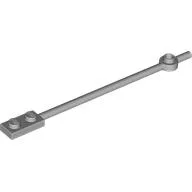 Bar 1 x 12 with 1 x 2 Plate End with Solid Studs and 1 x 1 Round Plate End