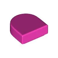 Tile Round 1 x 1 Half Circle