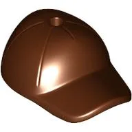 Hat / Cap Short Curved Bill with Seams and Hole on Top