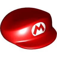 Nintendo Figure, Hat, Large, with Mario Logo Print