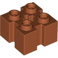 Brick Special 2 x 2 with Grooves and Axle Hole