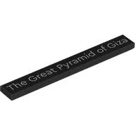 Tile 1 x 8 with 'The Great Pyramid of Giza' Print