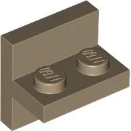 Bracket 2 x 2 with 1 x 2 Vertical Studs