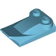 Brick Wedged, Curved 2 x 3 x 2/3 Two Studs, Wing End