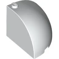 Brick Round Corner 4 x 4 x 3 Quarter Dome Top
