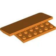 Brick Sloped 8 x 5 x 2/3 with 2 x 6 Studs